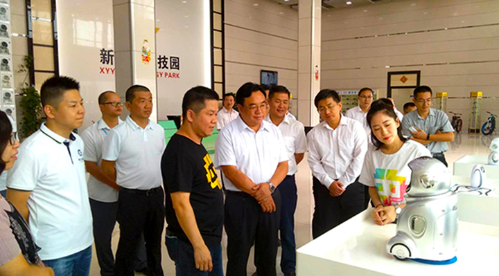 头条 | 我司河源制造基地首迎河源市委书记丁红都等领导莅临考察指导